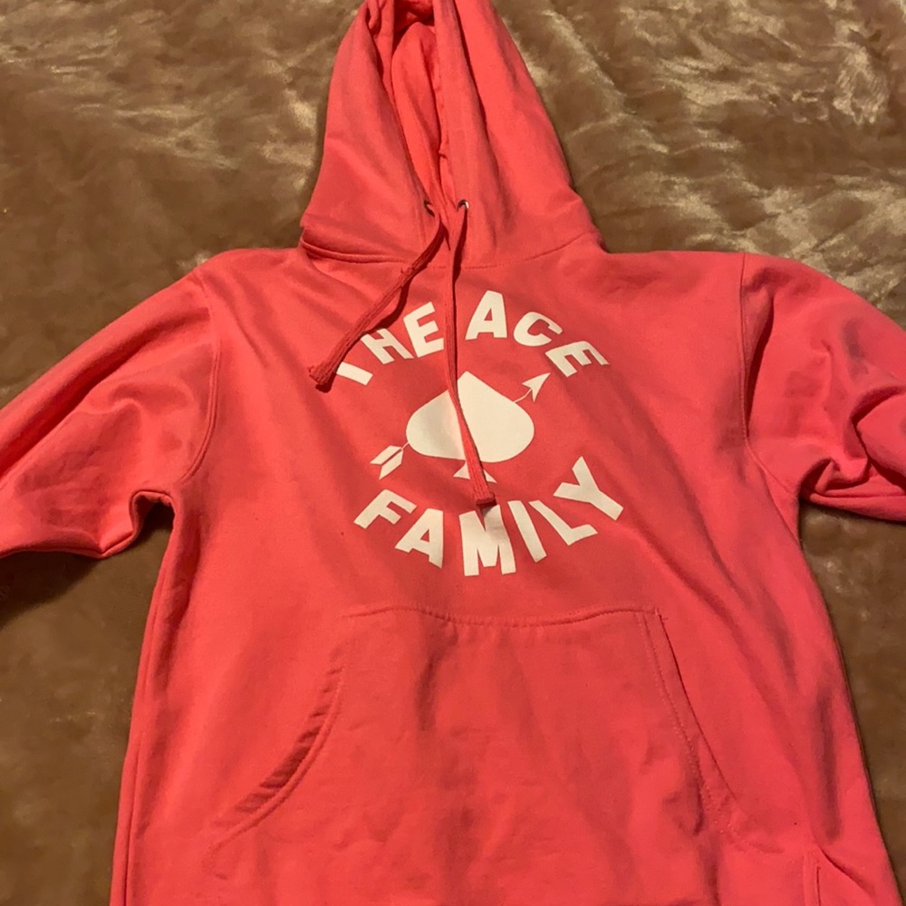 Pink Ace Family Hoodie